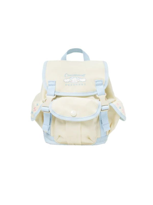 Kawaii Puppy-Inspired Nylon Backpack – Water Repellent, Vegan & Exclusive Embroidery