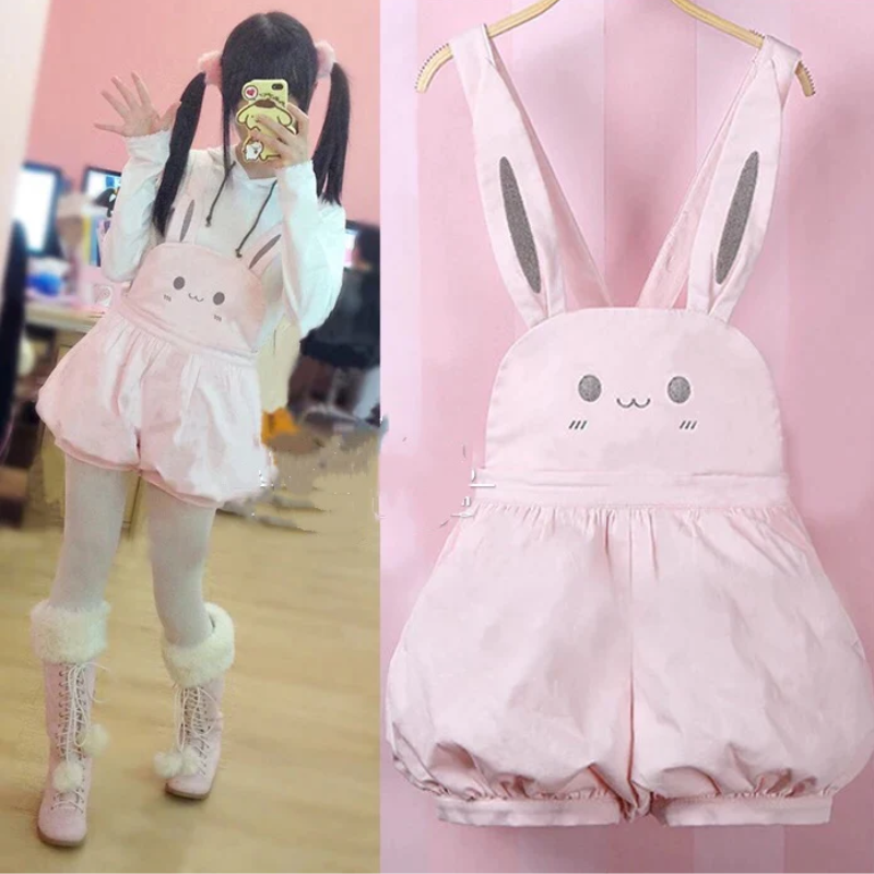 Kawaii Rabbit Straps Shorts