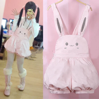 Kawaii Rabbit Straps Shorts