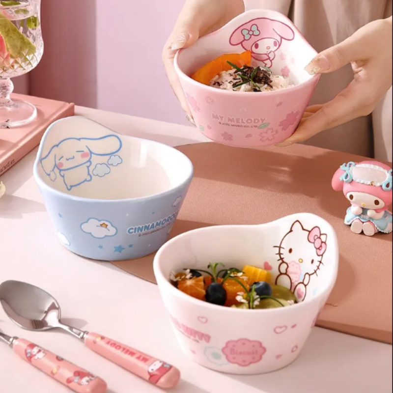Kawaii Sanrio Ceramic Bowl