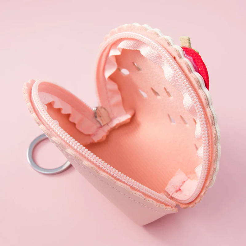 Kawaii Strawberry Milk Purse
