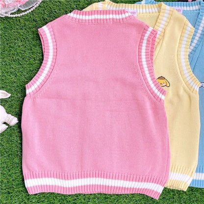 Kawaii Sweater Vest – Cute Character Edition