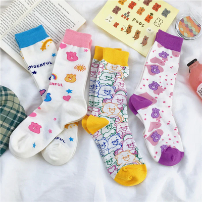 Kawaii Bear Socks