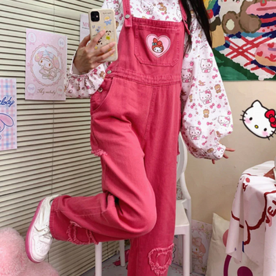 Kawaii Girls Overalls/Trousers