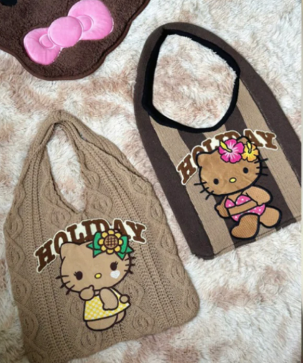 Kitty Knitted Bag