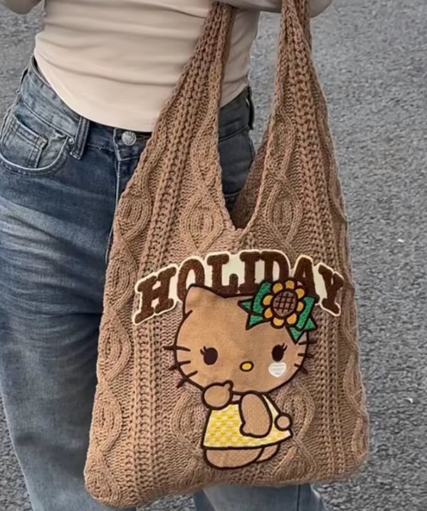 Kitty Knitted Bag