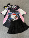 Kitty Baseball Jersey Shirt, a sporty and cute design featuring playful kitty details for a fun and casual look.