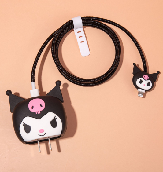 Kuromi Charger Protective Cover