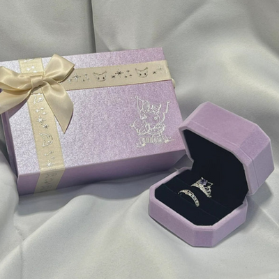 Kuromi Ring Gift（2 rings with box）