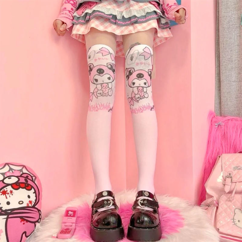 Kuromi Over The Knee Socks