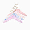 LoveShackFancy Girls’ Floral Fabric Hangers – Set of 4 | 12" X 7.5"