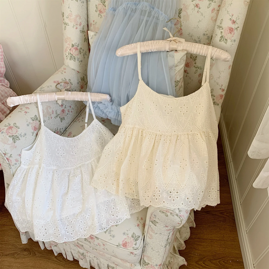 Lace Cami Top – Coquette Fairycore Dream