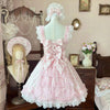 Light Pink Floral Lolita Dress