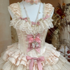 Light Pink Marie Antoinette Style Short Dress