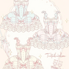 Light Blue Marie Antoinette Style Short Dress