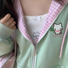 Lucky Clover Kitten Hooded Jacket