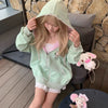 Lucky Clover Kitten Hooded Jacket