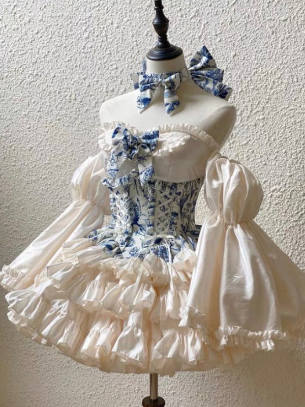 Marie Antoinette Style Short Dress