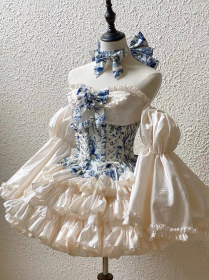 Marie Antoinette Style Short Dress