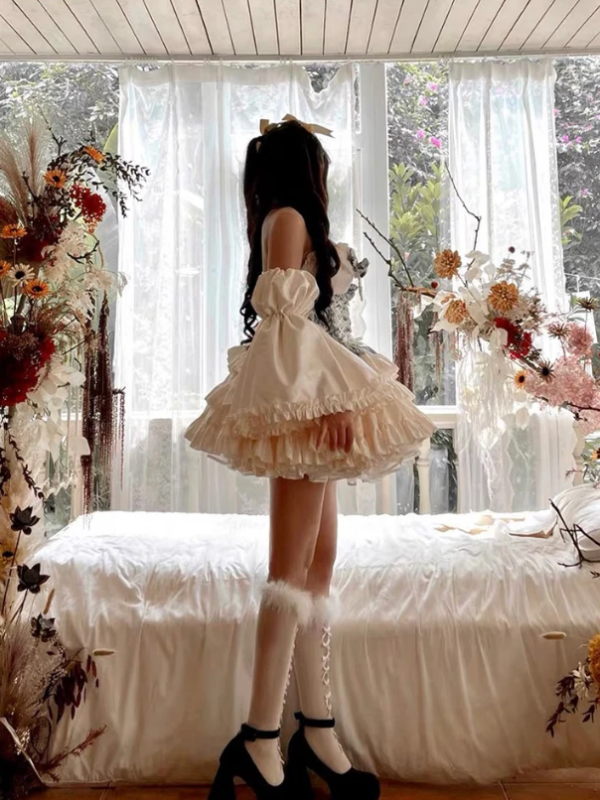 Marie Antoinette Style Short Dress