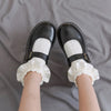 Short Sock With  Ruffle
