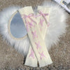 Lolita Leg Warmer Bow