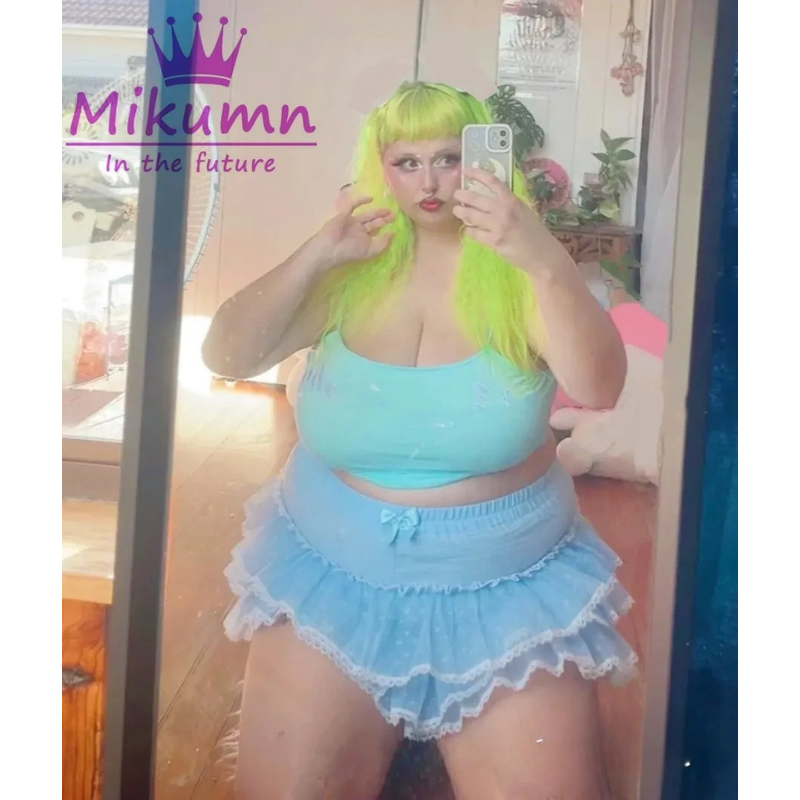 Mikumn x KawaiiSweet Harajuku Sweet Lace Shorts Skirts