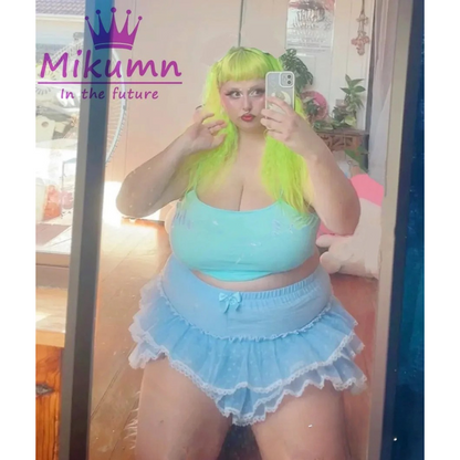 Mikumn x KawaiiSweet Harajuku Sweet Lace Shorts Skirts