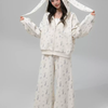 Milk Bunny Home Sweat Jacket And Sweatpants