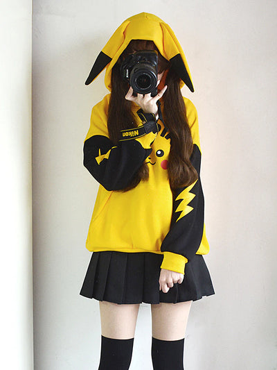Pastel Electric Oversized Sweatshirt