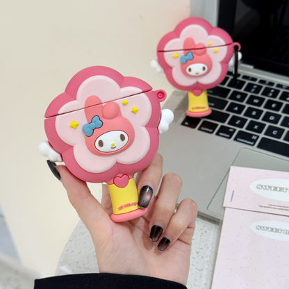 Kuromi and My Melody Magic Wand AirPods Case
