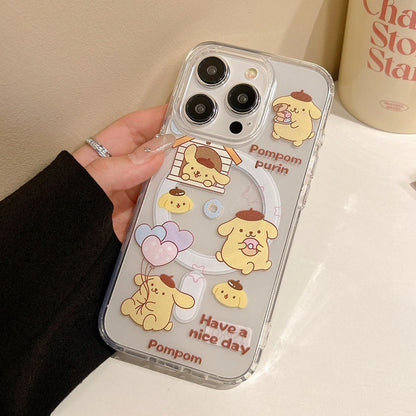 Sanrio Magsafe Phone Case With Magnetic Holder
