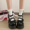 Gothic Kawaii Black Shoes