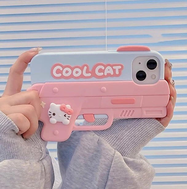 Kawaii Hello Kitty Phone Case For iPhone