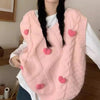 pink Love Heart Shirt /Vest