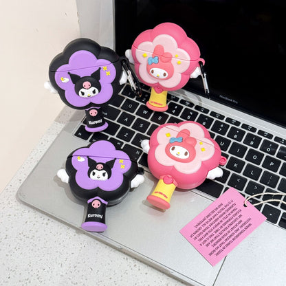 Kuromi and My Melody Magic Wand AirPods Case