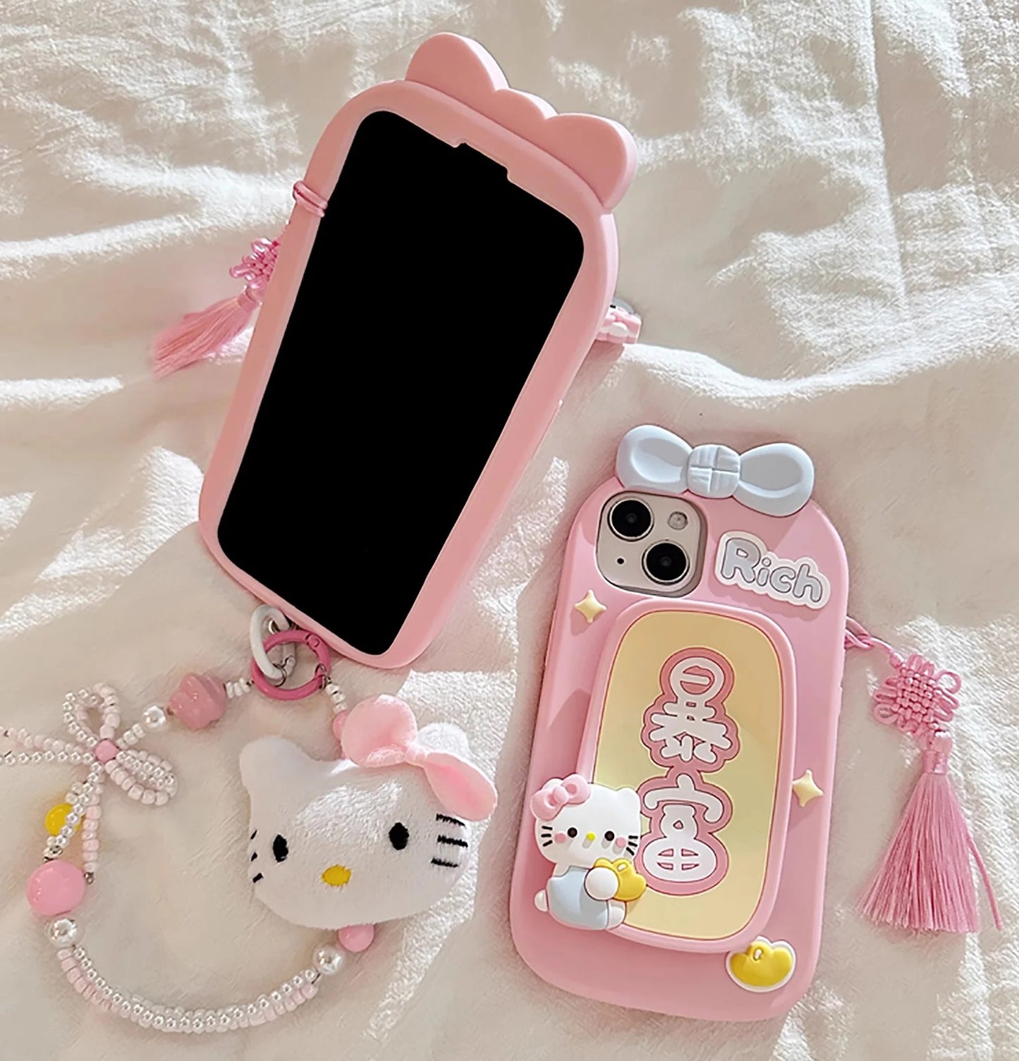 Kawaii Hello Kitty Phone Case for iPhone