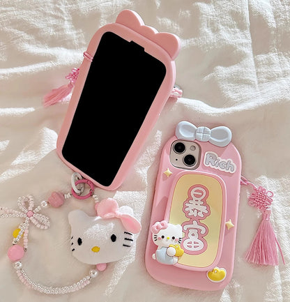 Kawaii Hello Kitty Phone Case for iPhone