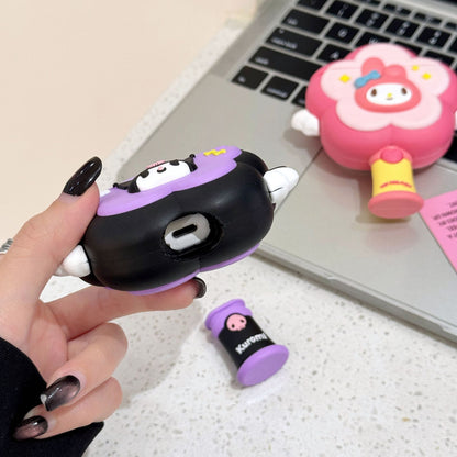 Kuromi and My Melody Magic Wand AirPods Case
