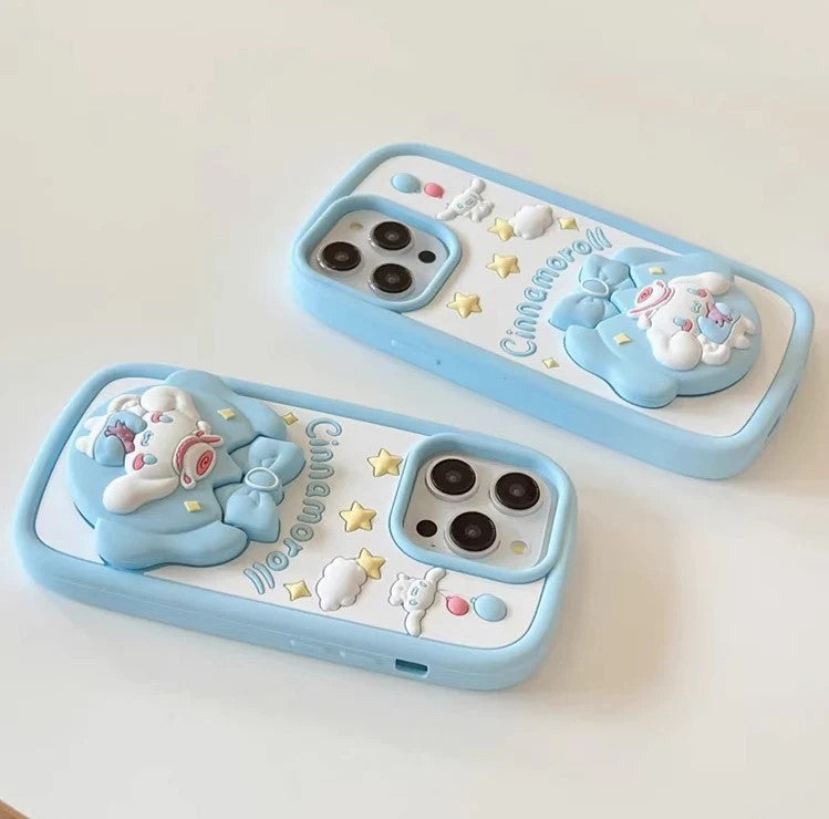 Kawaii Cinnamoroll Phone Case For iPhone