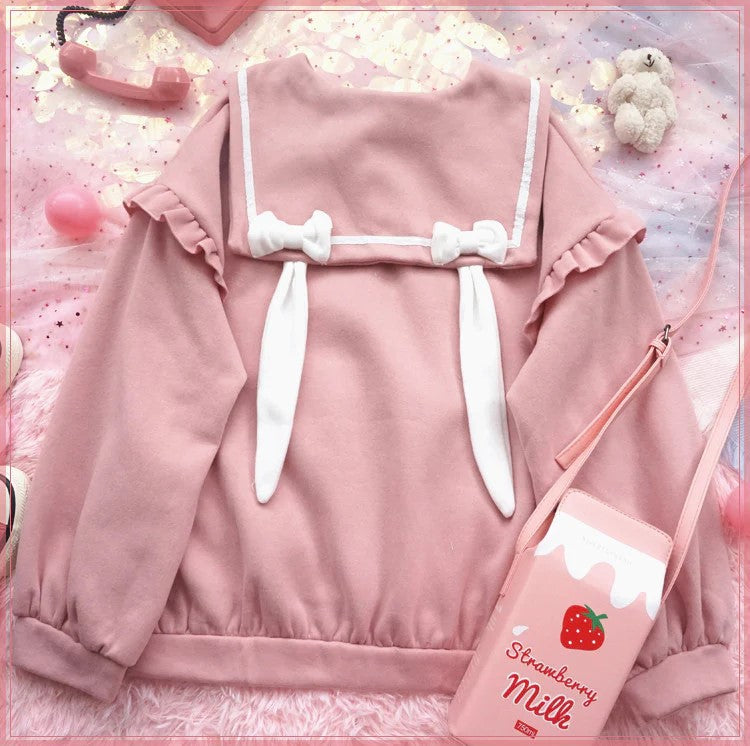 Sweet Rabbit Ears Hoodie