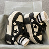 Dark High Heel Sneakers