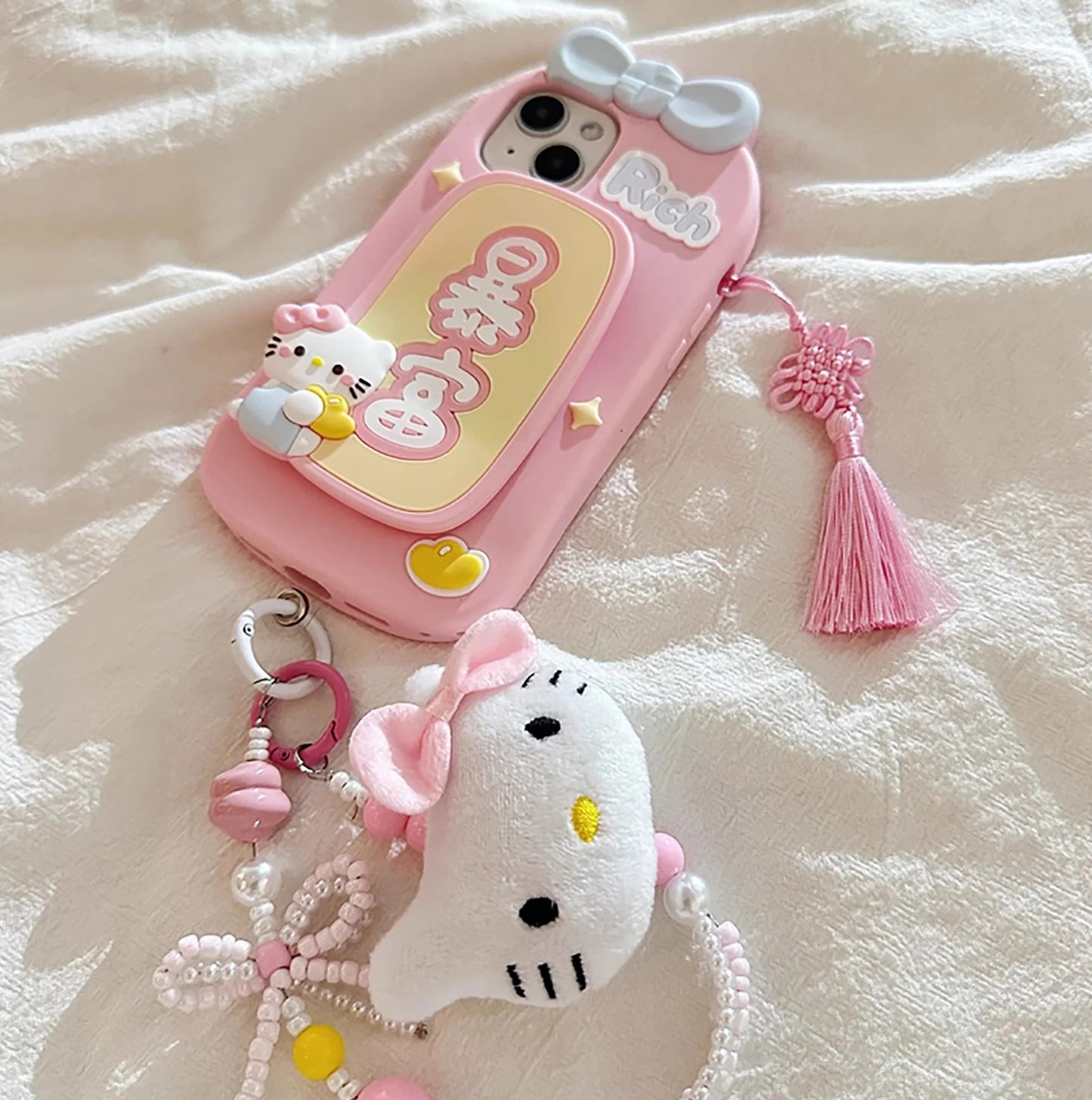 Kawaii Hello Kitty Phone Case for iPhone