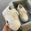 Dark High Heel Sneakers