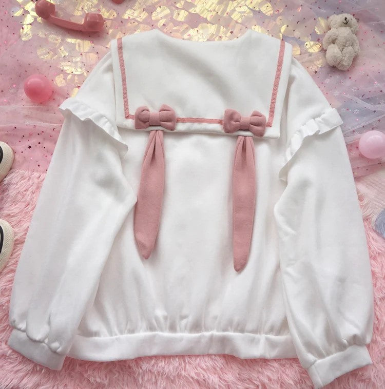 Sweet Rabbit Ears Hoodie