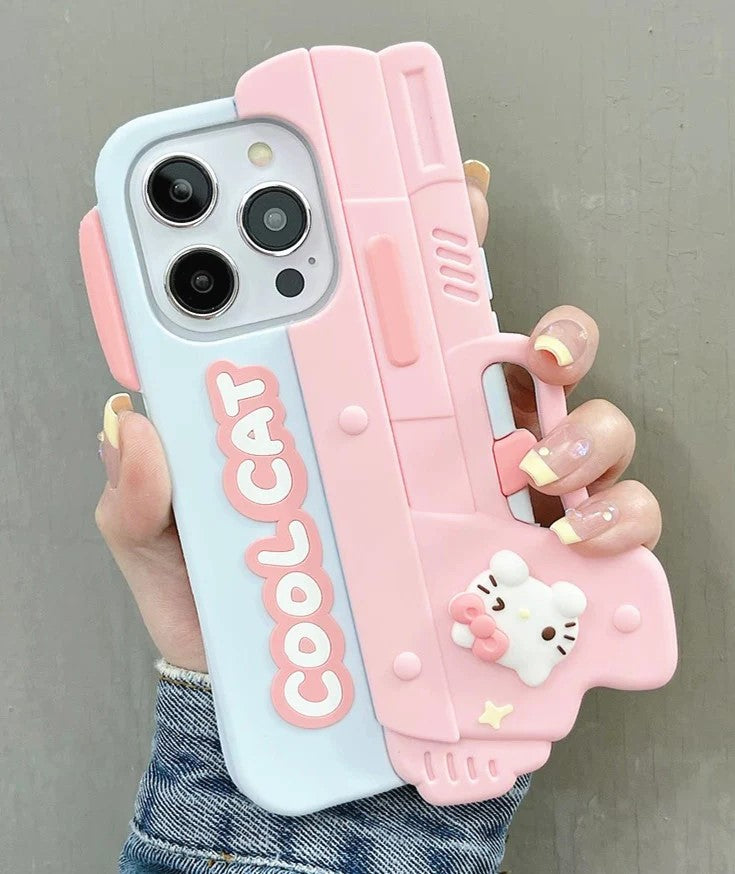 Kawaii Hello Kitty Phone Case For iPhone