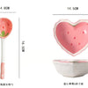 Lovely Strawberry Bowl and Spoon