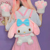 Kawaii Cartoon Plush Backpack
