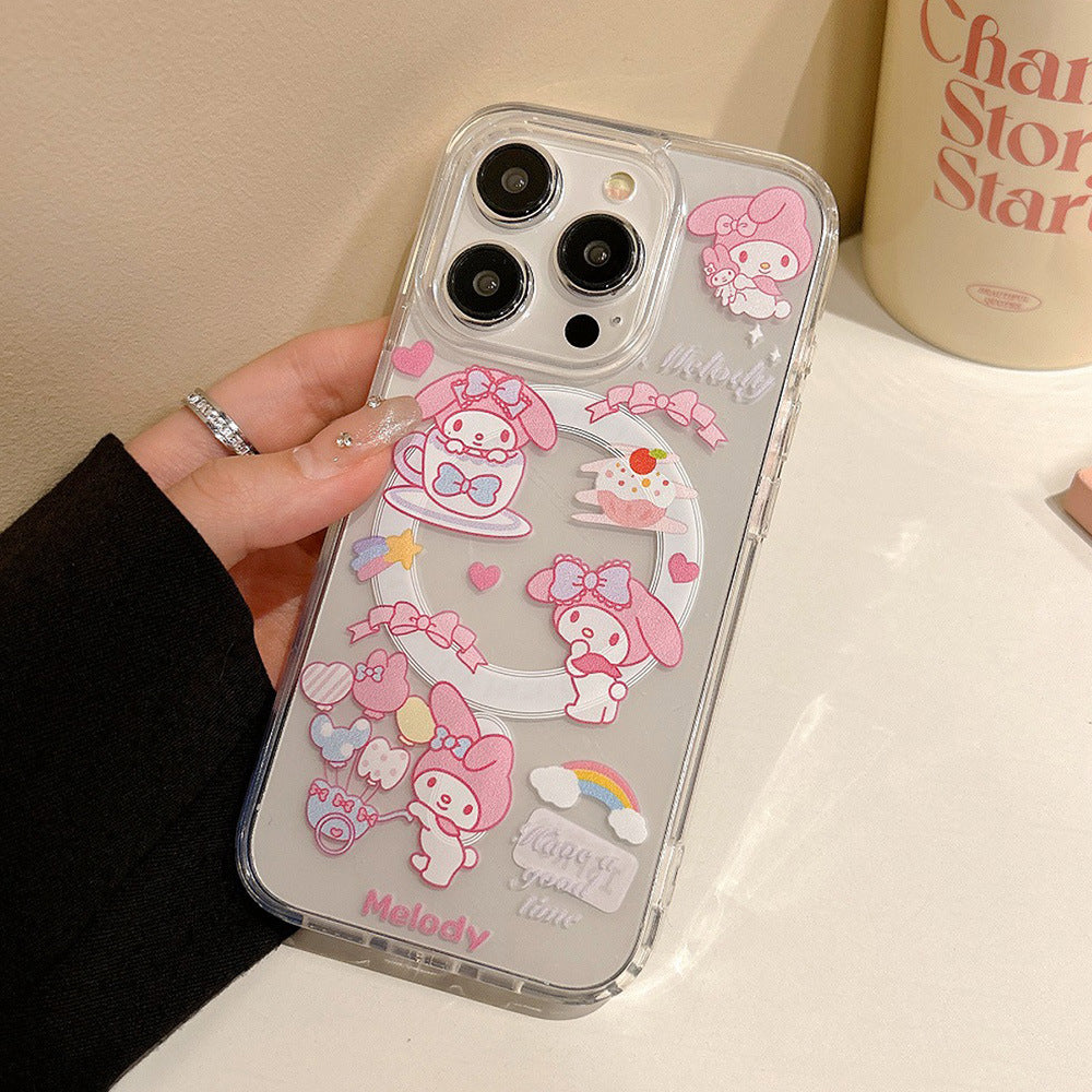 Sanrio Magsafe Phone Case With Magnetic Holder