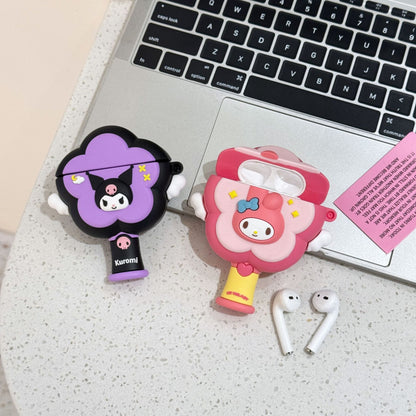 Kuromi and My Melody Magic Wand AirPods Case